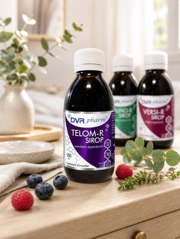 TELOM-R sirop adulți – 150 ml, DVR Pharm 3 TELOM-R sirop adulți – 150 ml, DVR Pharm