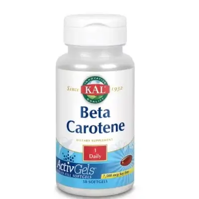 Beta Carotene, 50 capsule moi, Kal, Secom