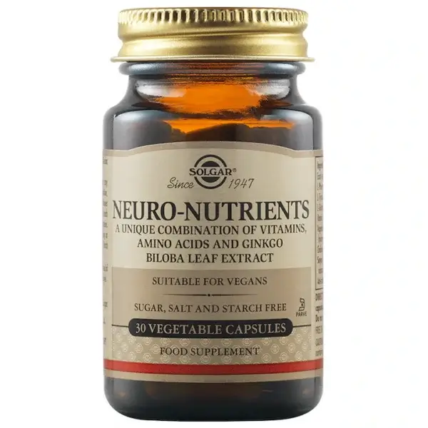 Neuro-Nutrients, 30 capsule, Solgar