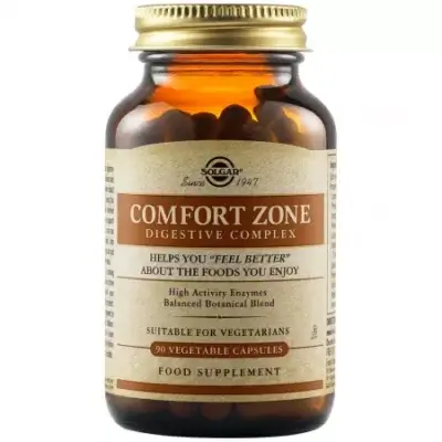 Complex digestiv Comfort Zone, 90 capsule, Solgar