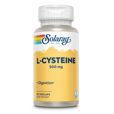 L-Cysteine, 500 mg, 30 capsule, Solaray, Secom