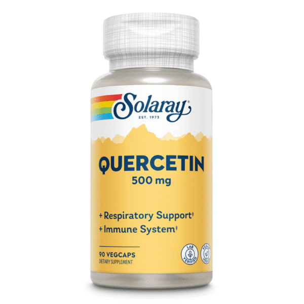 Quercetină, 500 mg, 90 capsule, Solaray, Secom