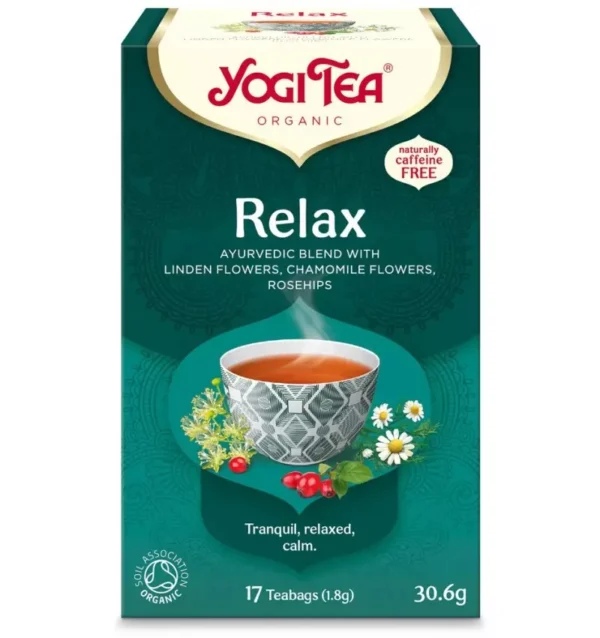 Ceai bio Calmant, 17 pliculețe x 1.8g (30.6g), Yogi Tea