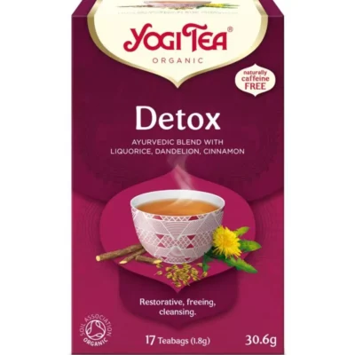 Ceai bio Detoxifiant, 17 pliculețe x 1.8g, (30.6g), Yogi Tea