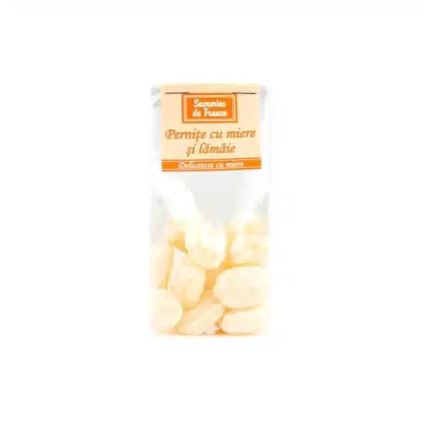 Pernite cu miere și lămâie, 100 g, Apidava