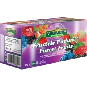 Ceai din fructe de pădure, 20 plicuri, Vedda