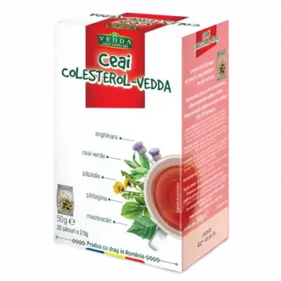 Ceai colesterol, 20 plicuri, Vedda