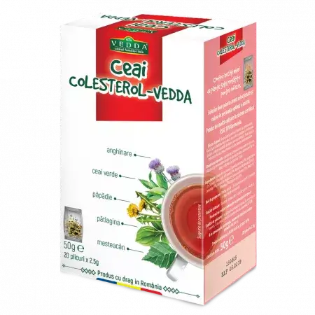 Ceai colesterol, 20 plicuri, Vedda