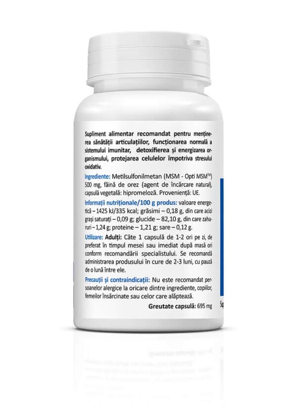 MSM 500, 60 capsule, Zenyth