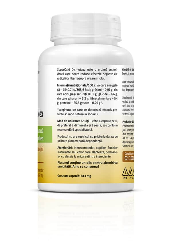5941872401289-1 S.O.D. & Collagen Complex 650mg, 80 capsule, Zenyth