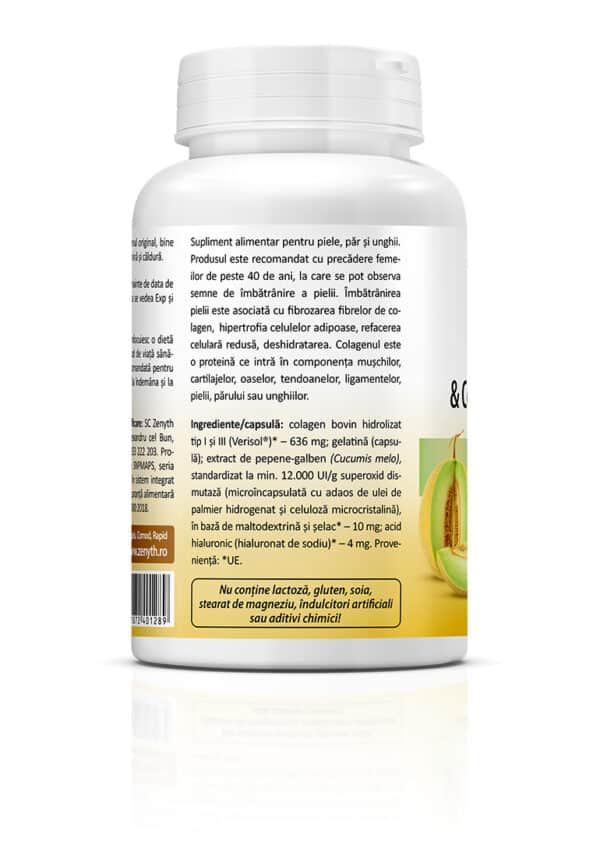 5941872401289-2 S.O.D. & Collagen Complex 650mg, 80 capsule, Zenyth