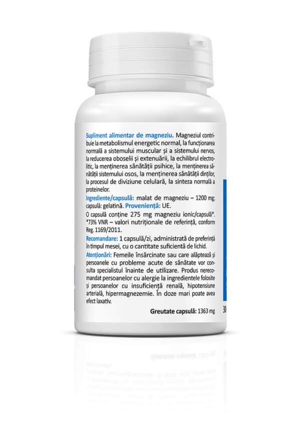5941872402057-1 Magneziu Malat 1200 mg, 30 capsule, Zenyth