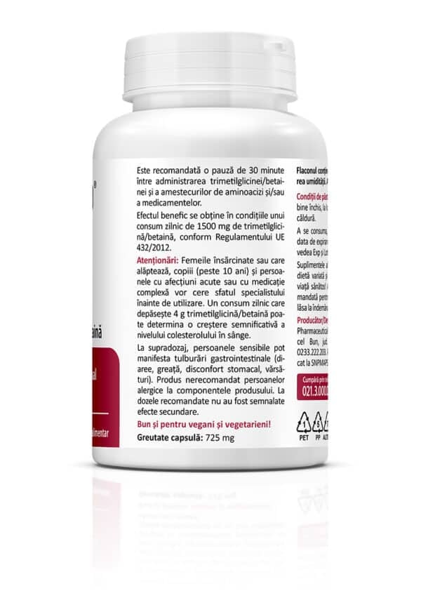 5941872402255-2 TMG 500 mg, 60 capsule, Zenyth