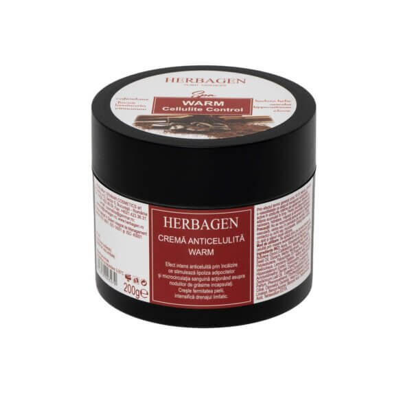 Cremă anticelulită WARM, 200g, Herbagen