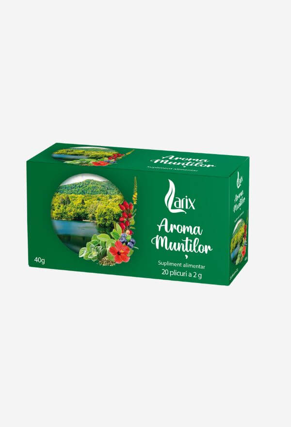 Ceai Aroma Munților, 20 plicuri, Larix