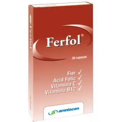 Ferfol, 20 capsule, Amniocen