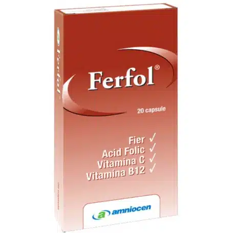 Ferfol, 20 capsule, Amniocen