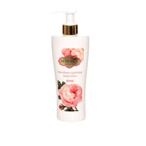 Lapte de corp hidratant Rose cu ulei de macadamia, 200 ml, Herbagen