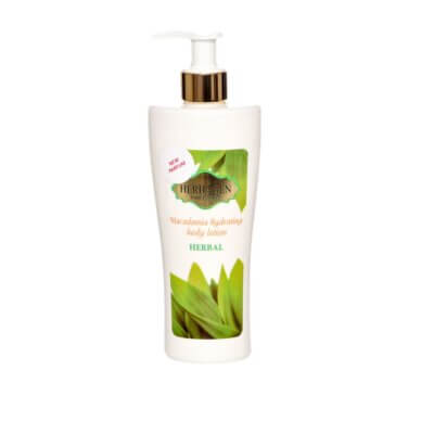 Lapte de corp hidratant Herbal cu ulei de macadamia, 200 ml, Herbagen