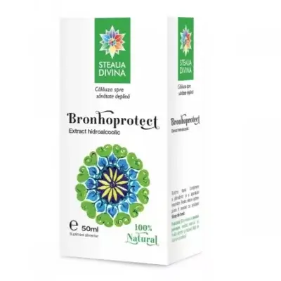 Bronhoprotect tinctură, 50 ml, Steaua Divina