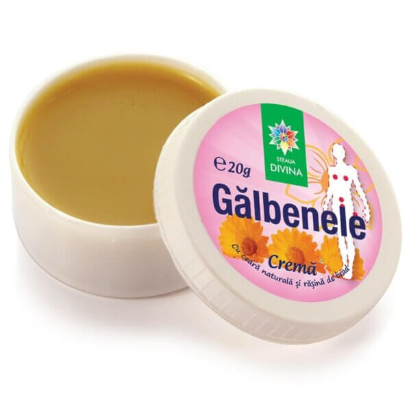 Cremă de gălbenele, 20 g, Steaua Divină