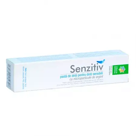 Pastă de dinți Santoral Senzitiv, 100 g, Steaua Divina