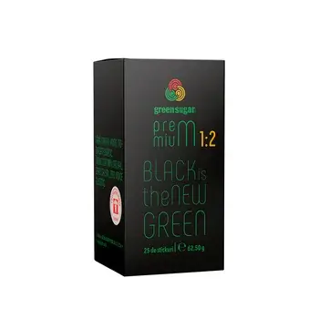 Green Sugar Premium 1:2, 25 stickuri, Remedia
