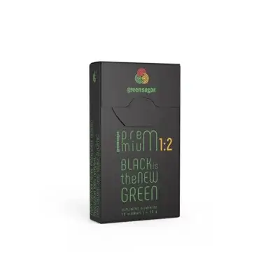 Green Sugar Premium 1:2, 10 stickuri, Remedia