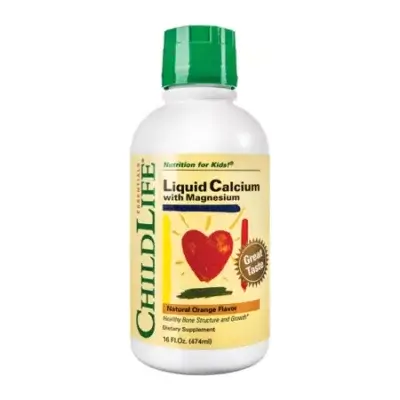 Calciu lichid cu Magneziu, 473 ml, Childlife Essentials, Secom