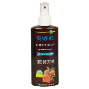 Ulei protector solar cu cătină SPF35, 200 ml, Sensive