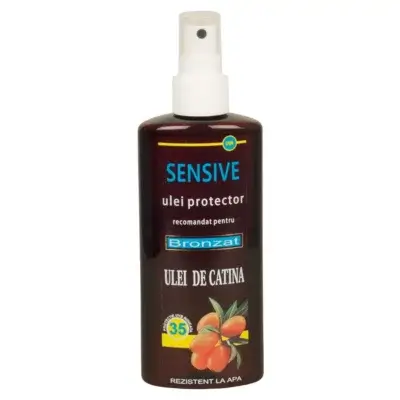 Ulei protector solar cu cătină SPF35, 200 ml, Sensive