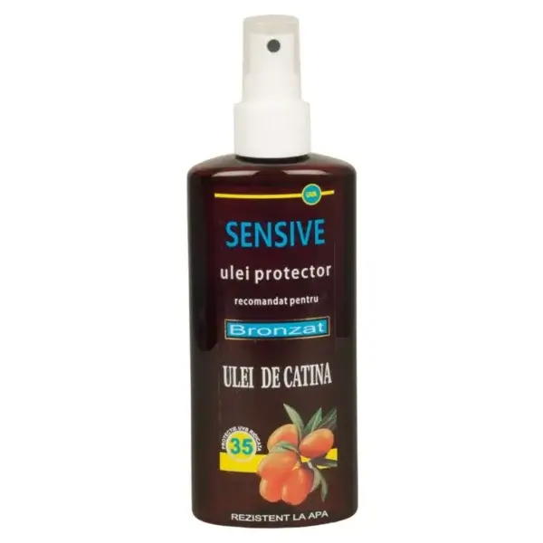 Ulei protector solar cu cătină SPF35, 200 ml, Sensive