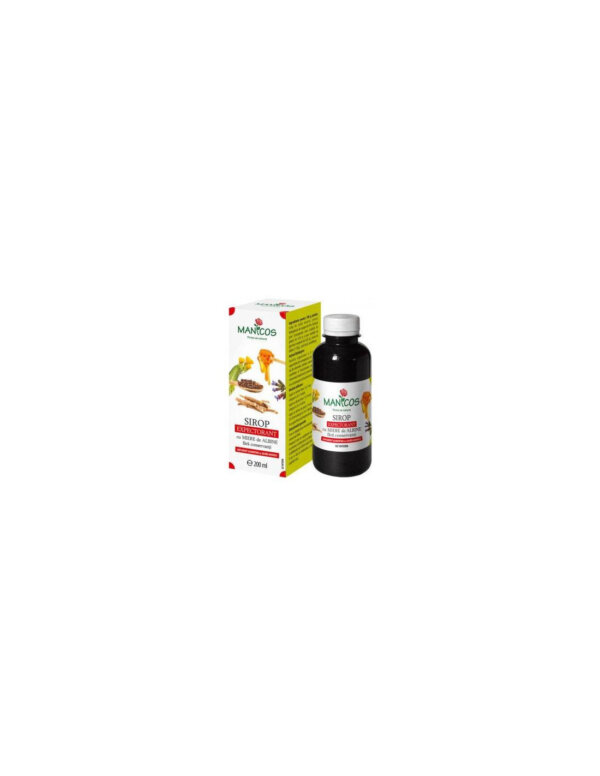 Sirop expectorant cu miere, 200ml, Manicos