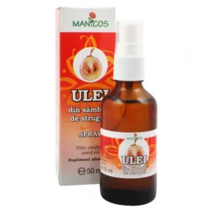 Ulei din sâmburi de struguri spray, 50 ml, Manicos