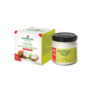 Ulei de cocos virgin, 100ml, Manicos