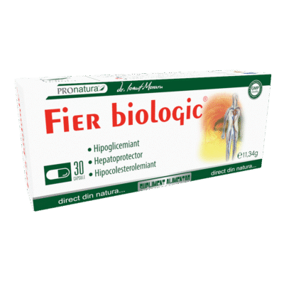 6420488006075 Fier organic, 30 capsule, Pro Natura
