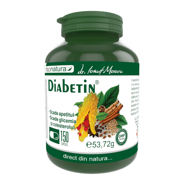6420488008871 Diabetin, 150 capsule, Pro Natura