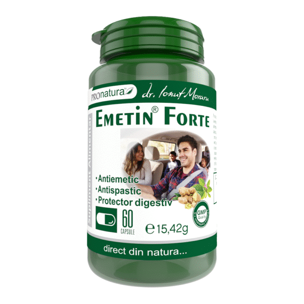 6420488010065 Emetin Forte, 60 capsule, Pro Natura