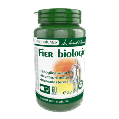 6420488011451 Fier organic, 60 capsule, Pro Natura