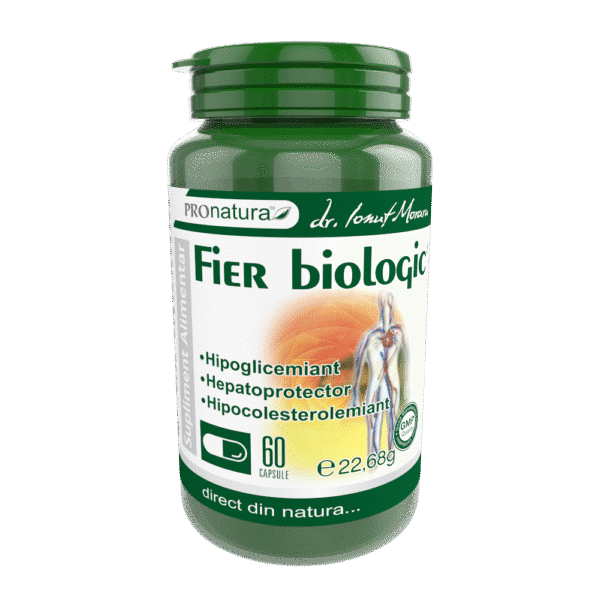 6420488011451 Fier organic, 60 capsule, Pro Natura