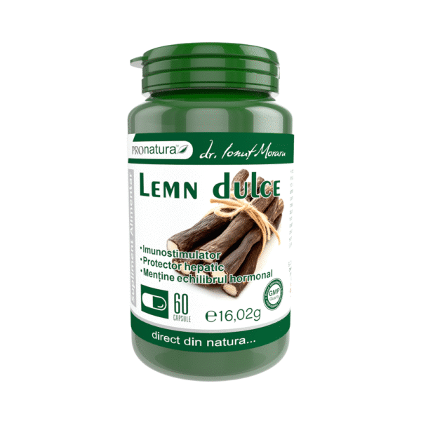 6420488011642 Lemn dulce, 60 capsule, Pro Natura