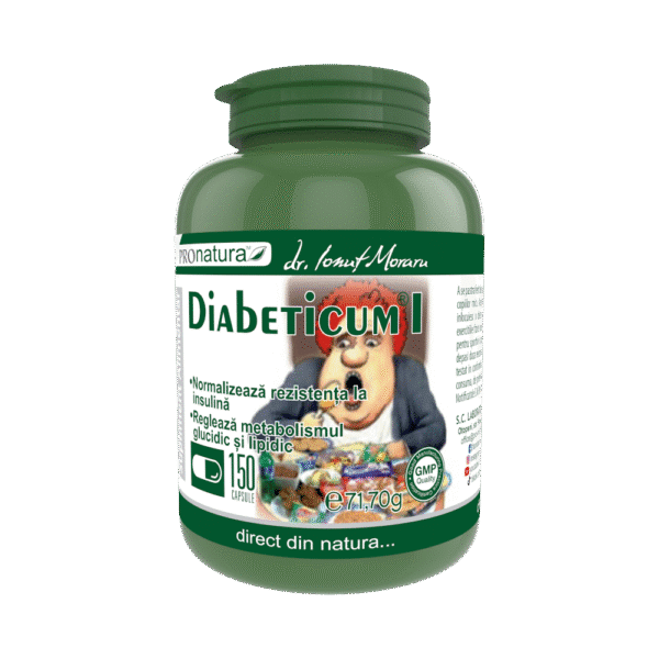 Diabeticum I, 150 capsule, Pro Natura