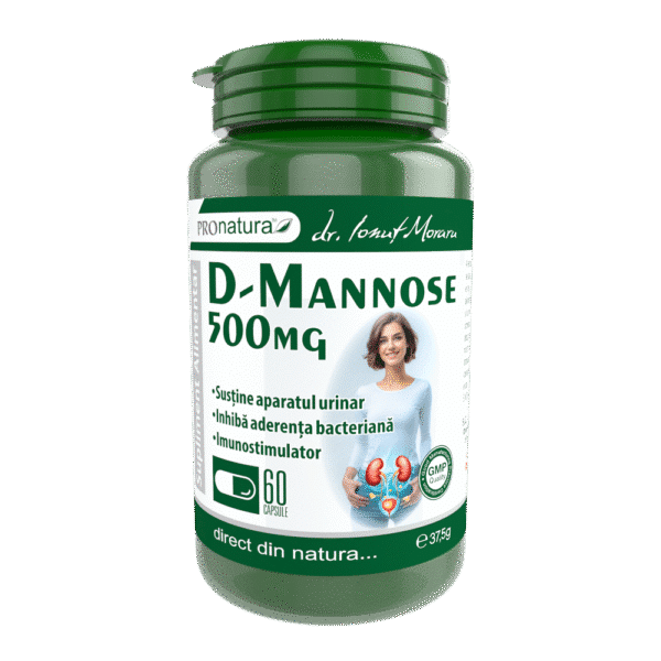6420488023652 D-Mannose, 60 capsule, Pro Natura