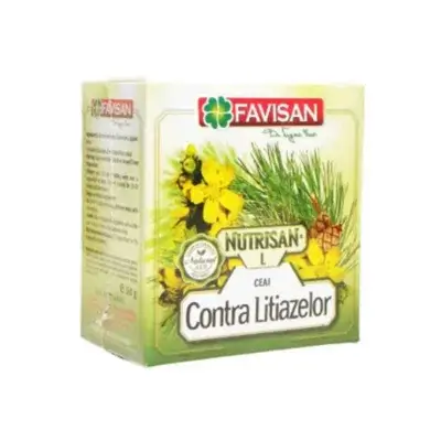 Ceai nutrisan L Contra Litiazelor, 50g, Favisan