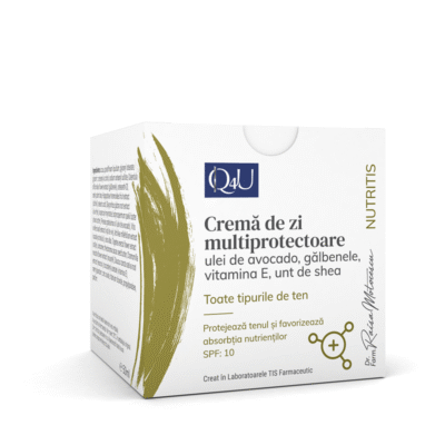 Cremă de zi multiprotectoare Q4U, 50 ml, Tis Farmaceutic