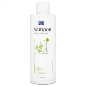 Șampon pentru păr gras cu urzică Q4U, 250 ml, Tis Farmaceutic