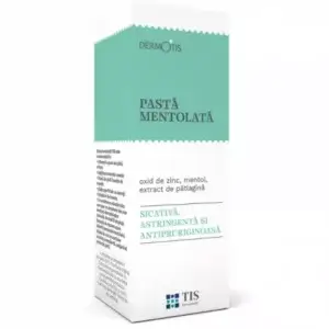 Pastă mentolată Dermotis, 50 ml, Tis Farmaceutic