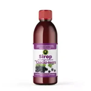 Sirop de coacaz negru, 500 ml, Hypericum