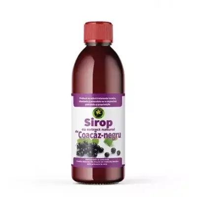 Sirop de coacaz negru, 500 ml, Hypericum