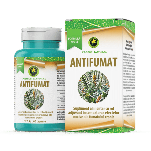 Antifumat, 60 capsule, Hypericum